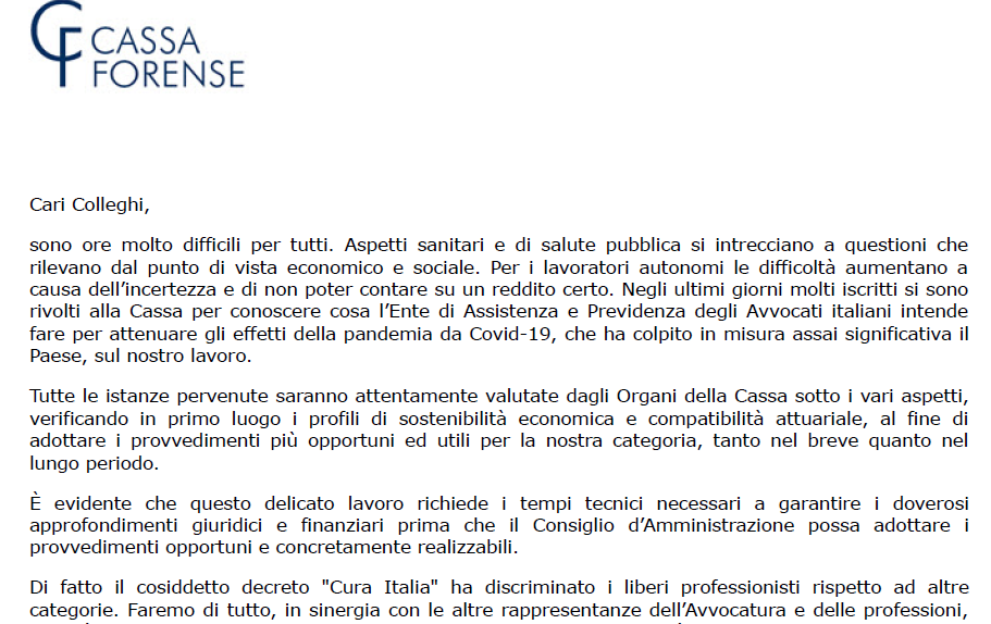 Cassa Forense Cattura